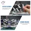 HFTOY MG 18cm Bộ đồ di động Bộ phụ kiện mô hình Hiệu ứng tùy chỉnh Bộ phận cánh thay thế cho cảnh trưng bày mô hình hành động ~