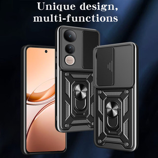 Áp dụng cho VIVO Y21D Y31 2026 y21d y31 khung trượt cửa sổ chống rơi, kết hợp bọc thép, vỏ bảo vệ cửa sổ trượt vỏ cứng di động