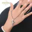PNPIA- Hợp Kim Thời Trang Kim Cương Cross Nelace Nam Cá Tính Hip Hop Mặt Dây Chuyền Đa Năng Nam Nữ Áo Dây Xích Phụ Kiện