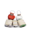 Nhện Lụa Tay Ném Ruy Băng 16 Đầu 3 Đầu Màu Trắng Hiệu Ứng Sân Khấu Thanh Tốt Đạo Cụ Chuyên Dụng GZX5