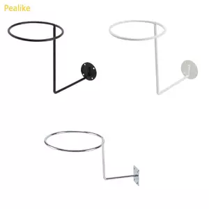 Pealike Giá đỡ mũ kim loại Giá treo tường Móc treo bóng rổ Tóc giả Áo khoác Khả năng chịu lực mạnh mẽ