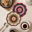 Mandala Placemat Len 3D Hiệu Ứng Tự Làm Xuyên Biên Giới Thảm Cách Nhiệt Placemat Ánh Sáng Sang Trọng Bán Chạy Chống Trơn Trượt Chống Mài Mòn