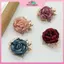 MYPANDA 1 Chiếc Ngọc Trai Thời Trang Cao Cấp Phụ Kiện Trang Sức Nữ Vải Retro Hoa Hồng Thổ Cẩm Pin Quần Áo Trâm Cài Hoa.