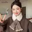 AqToCna Mùa Đông Sang Trọng Khăn Người Phụ Nữ Thi Giả Lông Thỏ Khăn Cổ Đan Chữ Thập Đi Xe Đạp Ngoài Trời Chống Gió Ne Bảo Vệ Ne Ấm Hơn AqToCna