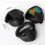 PYCOU Bảo vệ toàn mặt, Kính hàn dây đeo có thể điều chỉnh tích hợp có thể tháo rời, Máy hàn chống ánh sáng thoáng khí chống văng Thiết bị an toàn đa chức năng