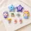 Set Charm Crybaby Bé Thỏ Khóc Pastel Kawaii Ngôi Sao Tím Resin DIY Gắn Dép Cute Mini Dễ Thương Phụ Kiện Girl Cartoon Xin