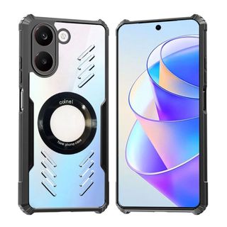 Vỏ Từ Tính Thích Hợp Cho Xiao Mi POCO X8 Pro Max POCO X7 X6 X5 Pro 5G Ốp Lưng Thoáng Khí Trong Suốt Mỏng Tản Nhiệt Tough Chống Rơi Esports Cover 20-21