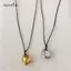 AqToCna Đa Năng Đơn Giản Đậu Kim Loại Mặt Dây Nelace Cho Nữ Bé Gái Cá Tính Thời Trang Xương Đòn Nelace Phụ Kiện Trang Sức Quà Tặng AqToCna