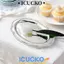Khay bạc ICUCKO, Đĩa ăn nhẹ bạc hình bầu dục, Hộp đựng đồ trang sức dập nổi Món tráng miệng
