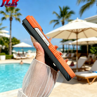 [JLK] Ốp điện thoại kết cấu sợi Carbon từ tính siêu mỏng cho XiaoMi 17 Pro Max 15S 15 14 Pro Vỏ PC cứng sạc không dây