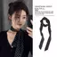 Nhíp Nữ N Dài Khăn 190x4.5cm Chấm Bi Túi Ruy Băng Choker Streamer Nữ Phụ Kiện VN