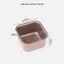 Tweeduj Bánh Mì Nướng Vuông Nhỏ Bánh Mì Chảo Nướng Bánh Thép Carbon Chống Dính Bánh Phô Mai Brownie Khuôn Nướng Bánh VN