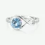 Nhẫn hứa hẹn ôm ấp vô hạn FANCIME trong Topaz