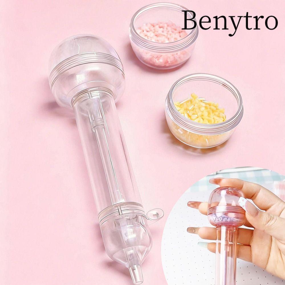 Bút vị trí hạt BENYTRO, Máy làm thủ công Press Perler Hama Beads Pen, Sáng tạo tự động 2.6mm Đầu DIY Hạt dự án thủ công Công cụ đặt hạt cho trẻ em