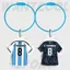 2026 World Cup Argentina Messidi Maria Jersey Móc khóa Acrylic Sáng tạo Hàng hóa bóng đá 5.29