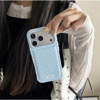 Ốp Lưng iPhone Da Mềm Viền Chỉ Lovely Power Chống Sốc, Bảo Vệ Camera Cao Cấp - iP X/XS/11/12/13/14/15/16/17/Plus/Pro/Max