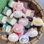 BH2 Sanrio Hello Kitty My Melody Plushie Baby Bear Đồ chơi hợp thời trang Vinyl Hộp mù sang trọng Túi búp bê Charm HB2