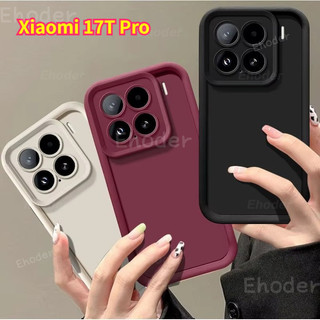 Ốp Lưng Cho Xiaomi 17T Pro 17TPro 4G 5G 2026 Ốp Điện Thoại Kẹo Sang Trọng Mờ Covor Cho Xiaomi17TPro Xiaomi17T Ốp Lưng TPU Mềm