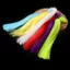 PYCOU Crimped Kinky Minnow Fiber, Sợi Sợi Sợi Tổng Hợp Chiều Dài 30CM Streamer Fly Fibers, Chất Liệu Dụng Cụ Câu Cá Màu Trơn Đa Năng Chất Liệu Bucktail Jig Head Tying Chất Liệu Câu Cá Bass