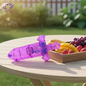 HFTOY Phát Sáng Thanh Kiếm Nước 1 3 Đồ Chơi Ngoài Trời Bể Bơi Mùa Hè Đi Biển Bắn Ra Nhóm Chơi Trò Chơi Cho Trẻ Em ~