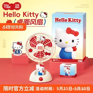 Quạt máy tính để bàn HelloKitty vải họa tiết Mark