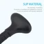 Tay cầm mái chèo PYCOU, Tay cầm SUP màu đen PVC, Tay cầm Oar chống trượt bền bỉ Thể thao dưới nước