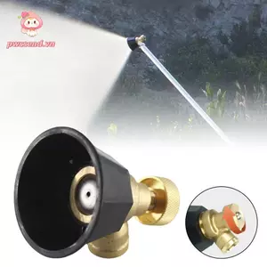 Máy phun vườn PWSEND, Vòi phun thủy lợi hợp kim nhôm có thể điều chỉnh, Vòi phun khí xoáy bằng đồng cầm tay Đồ dùng làm vườn