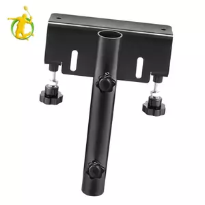 Bộ giá đỡ cột cờ ngoài trời cho xe bán tải Giá đỡ thép Không cần khoan Lắp đặt nhanh cho cuộc diễu hành và cắm trại