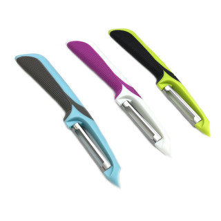 Lột Chống Trơn Trượt Thép Không Gỉ Peeler Dưa Trái Cây Lột Hộ Gia Đình Dưa Planer Dụng Cụ Nhà Bếp BTKG
