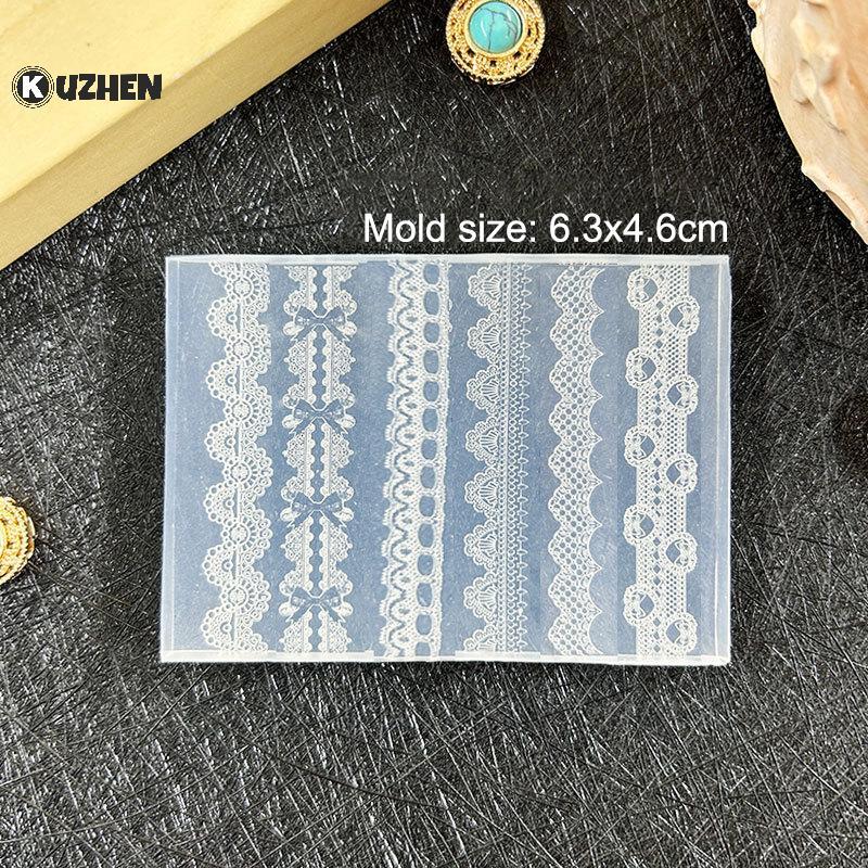 KUZHEN 3D Khuôn Làm Móng Tay Silicon Dụng Cụ Làm Móng Hoạt Hình Nơ Thỏ Khung Đá Quý Móng Tay Quyến Rũ Khuôn Móng Tay Phụ Kiện Nghệ Thuật Móng Tay Đồ Dùng HOT