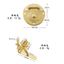 Trung Quốc Cổ Nhỏ Hộp Gỗ Chính Thức Bao Da Đồng Nguyên Chất Hộp Tròn Khóa Bảy Xương Rồng Bản Lề Hộp Trang Sức Đồng Phụ Kiện