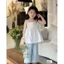 set bộ quần dài mềm áo 2 dây hãng MH cho bé gái 20-35kg, bộ 2 dây bé gái mặc đi học đi chơi berie