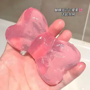 Xà phòng Bow Handmade Xà phòng Hương thơm Hoa hồng Xà phòng Xà phòng cầm tay