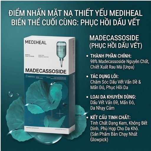 Gói mặt nạ thiết yếu Mediheal 10 tờ - Bộ sưu tập mặt nạ 7 biến thể K-Beauty Sheet