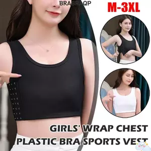 BRABRAA 1 Cái Ngực Shaper, Trans Lesbian Flat Vest Áo Ngực, Quần Lót Đồng Tính Nữ Tomboy Corset Ngực Chất Kết Dính