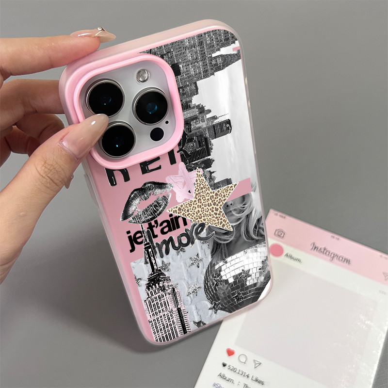 Ốp lưng điện thoại họa tiết nơ đỏ cho iPhone 17/16 Pro (Max/15/14/13/12/11)