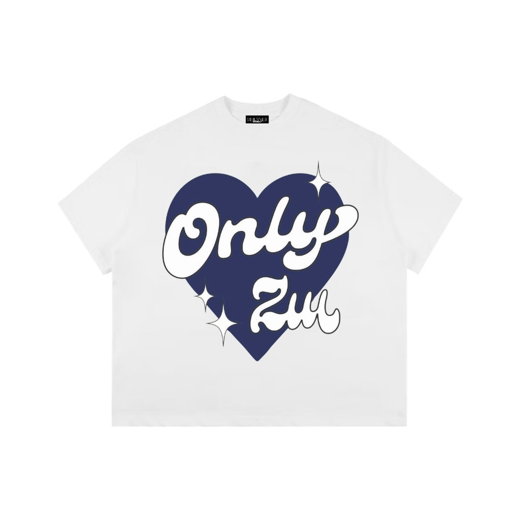 （Giao hàng 24h）Angela Áo Thun Boxy Local Brand  Form Rộng 220gsm " HEART Trái Tim " Cotton Tay Ngắn Áo Phông Kiểu Đẹp