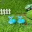 HFTOY 10 Chiếc Ốc Dạ Quang Mini Hình Micro Phong Cảnh Trang Trí Nhà Cửa Phụ Kiện Đồ Chơi ~