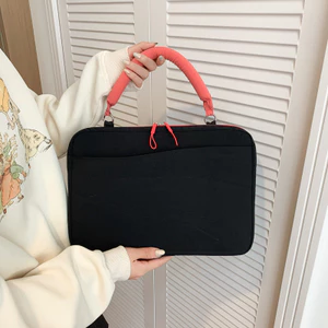 Ra Di Động Nhẹ Di Động Túi Máy Tính Di Động 47cm Notebook Máy Tính Bảng Túi Bảo Vệ Dày Cloud Túi Bảo Quản