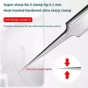 ECK Nhíp Ánh Sáng Blahead Blemish Pimples Loại Bỏ Mũi Nhọn Uốn Cong Đầu Dụng Cụ Chăm Sóc Mặt Hút Mụn HOT