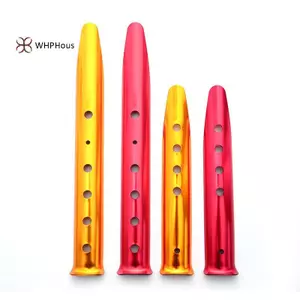 < WHPHous-t > Lều hình chữ U bằng nhôm 23 / 31cm Lều đinh cọc tuyết Chốt cát cho ngoài trời đẹp