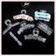 JRP Acrylic Trong Suốt Móng Vuốt Nhựa Trong Suốt Kẹp Tóc nk Kẹp Tóc Đế Cho DIY Trang Sức Làm Thời Trang Bé Gái Phụ Kiện Tóc JRP