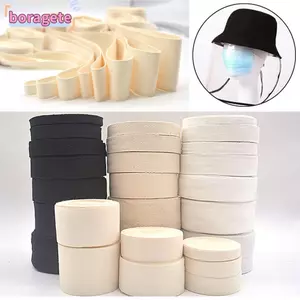 BORAGETE 50M Ràng Buộc Băng Cuộn Thủ Công Ruy Băng Cắt Tỉa Xương Cá Vải Webbing Thủ Công Edging
