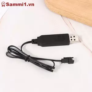 Cáp sạc USB ZK cho bộ sạc pin Lithium 3.7V SM-2P RC Phụ tùng máy bay VN