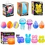 Wiggly Tentacle Clear Jellyfish Fidget Squish, Long lanh Confetti Cảm giác lo âu Bàn làm việc Đồ chơi