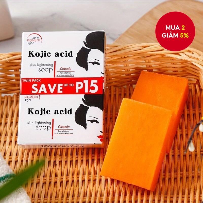 65g * 2 Xà Phòng Da Và Cơ Thể, Koji Chính Hãng, Chứa Dầu Dừa Và Dầu Cây Trà, Koji, Đu Đủ, Xà Phòng Gừng Handmade