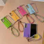 Phone Case For SAMSUNG Galaxy ZFold7 / Z Fold 6 / Z Fold 5 / Z Fold 4 / Z Fold 3 Acrylic Strap Hard Aesthetic Korean Cute