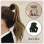 JRP 5 Chiếc Hight Đuôi Ngựa Cố Định Hiện Vật Lấy Kẹp Tóc Barrettes Nữ Cô Gái Phụ Kiện Mũ Chống Chảy xệ Vuốt Tóc JRP