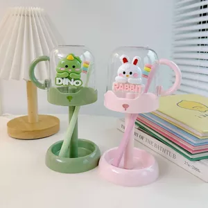 Trẻ Em Chải Cốc Bàn Chải Đánh Răng Xi Lanh Bàn Chải Đánh Răng Nước súc Miệng Cốc Bảo Quản Dễ Thương Giặt Kem Đánh Răng Điện