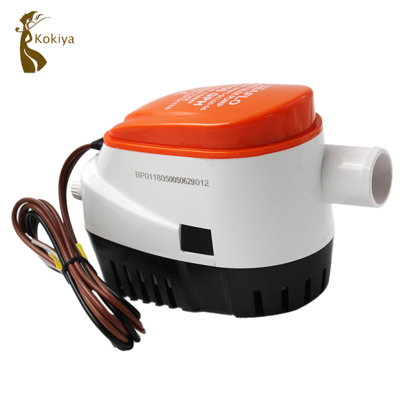 BƠM Nước Chìm 1100GPH Tự Động 12V Có Công Tắc Phao Mới